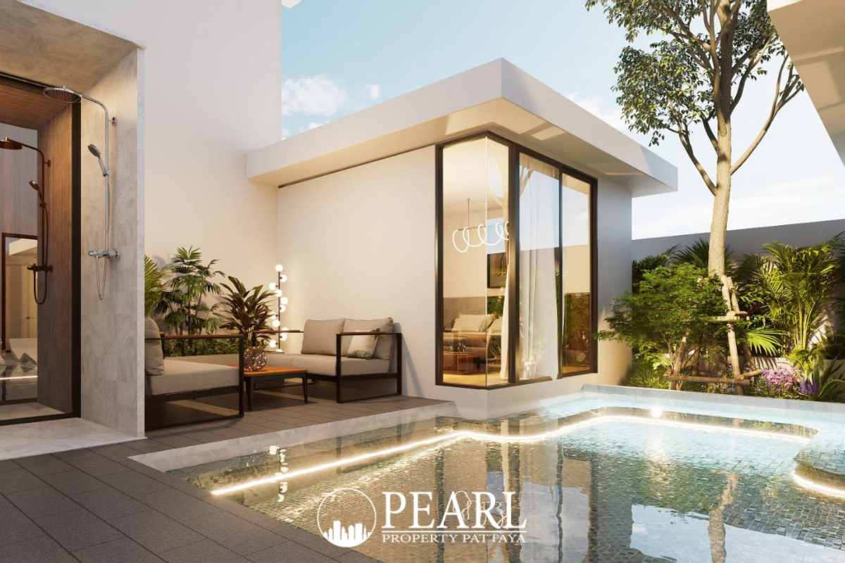 3 Bedroom House for Sale in Baan Mae 12 – Onyx Grand Village master bedroom